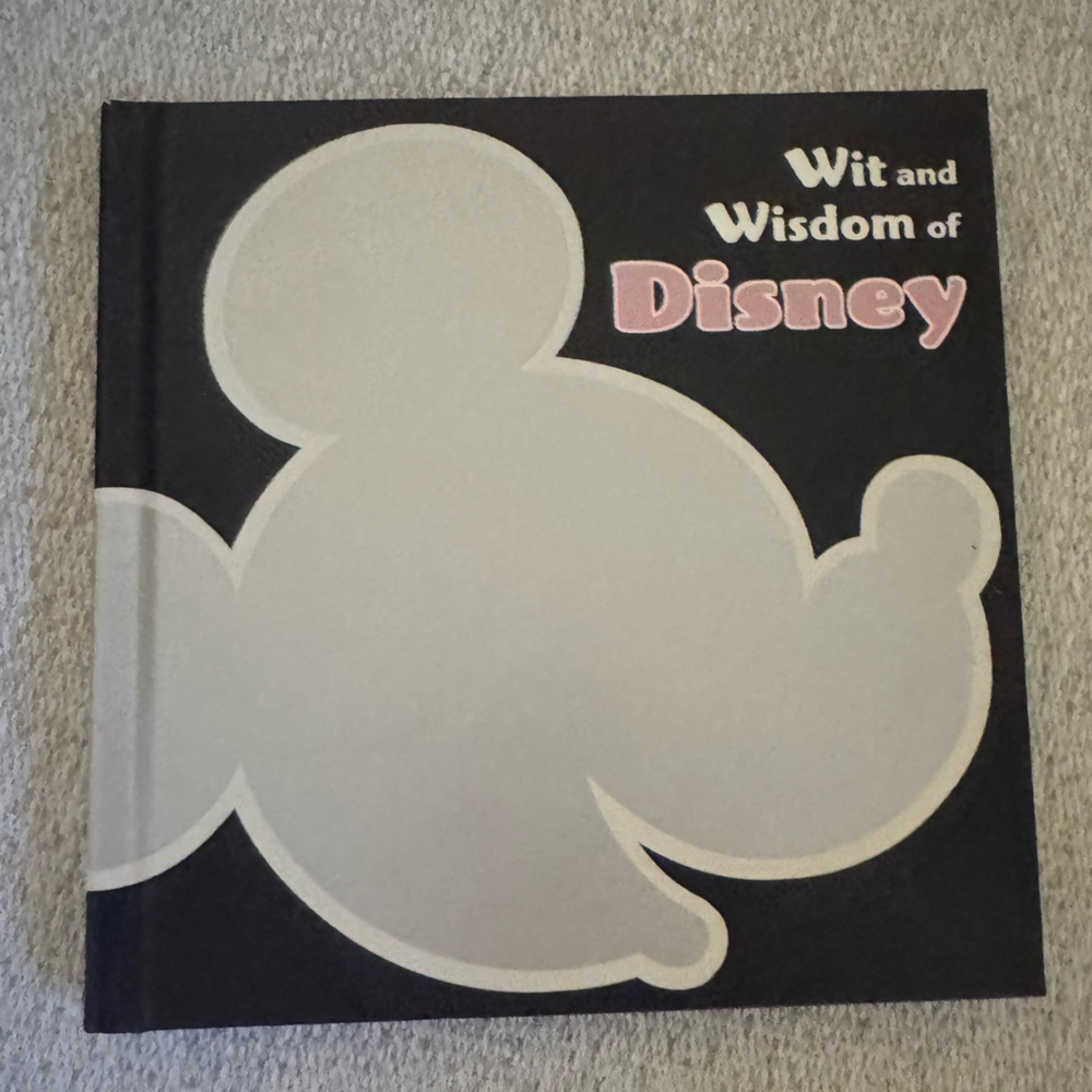 Disney Wit And Wisdom of Hallmark Hardcover Gift Book